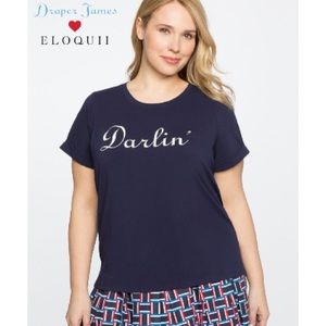 Draper James for ELOQUII Darlin' Tee